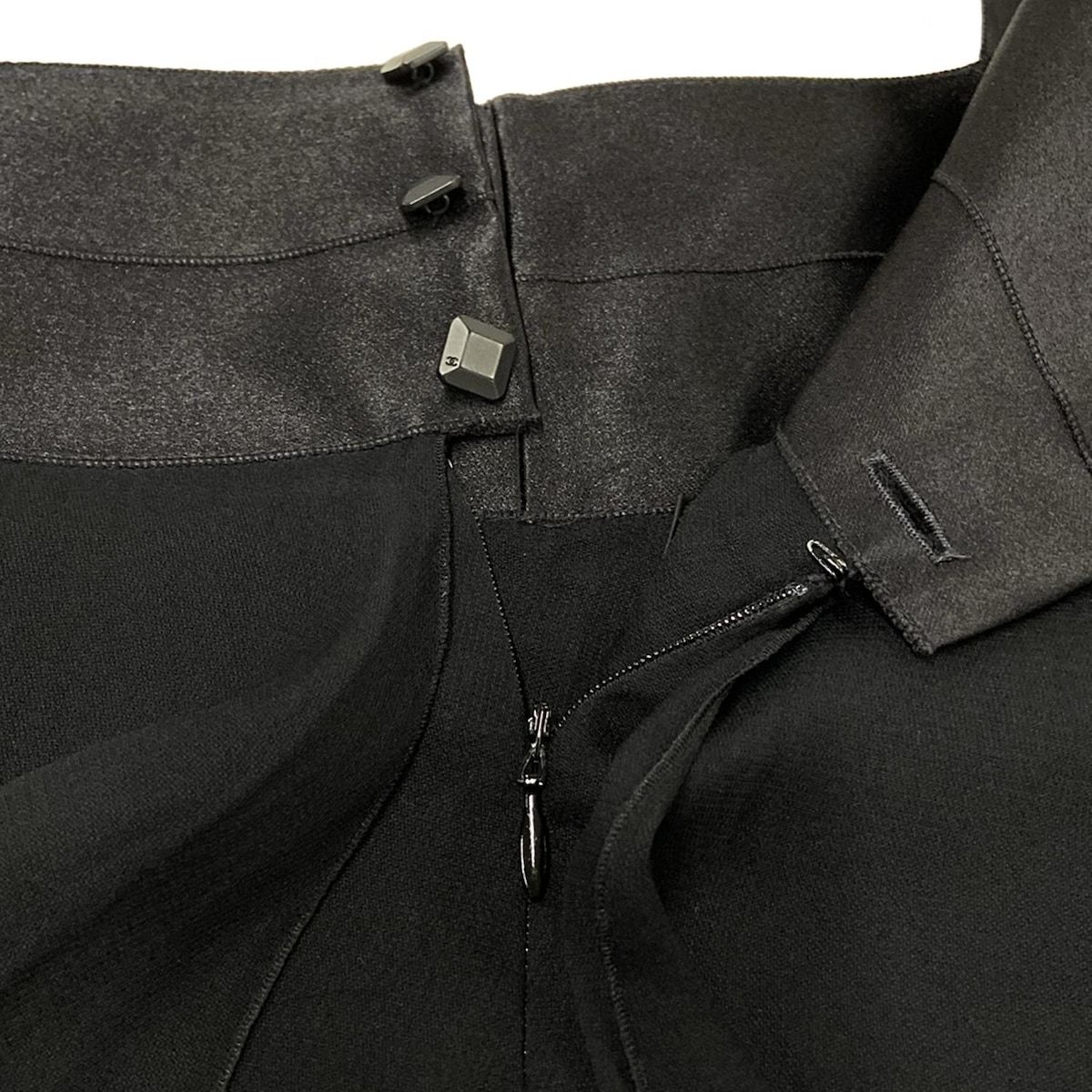 CHANEL(シャネル) ドレス サイズ36 S レディース - P18658 黒 キャミ  