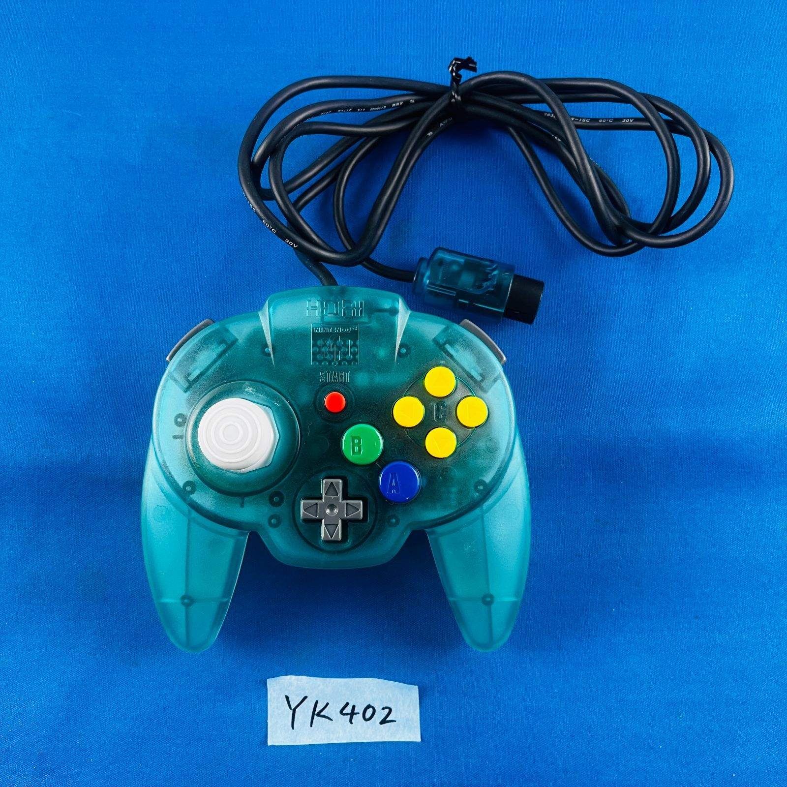 動作確認済】ニンテンドー64 ホリパッドミニ トロピカルレッド