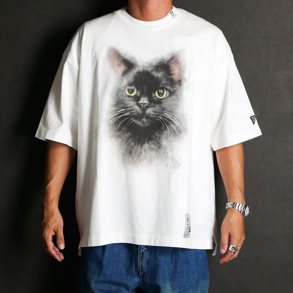Maison MIHARA YASUHIROミハラヤスヒロ グラフィティシャツ Maison MIHARA YASUHIRO/メゾン ミハラヤスヒロ】Cat Printed T