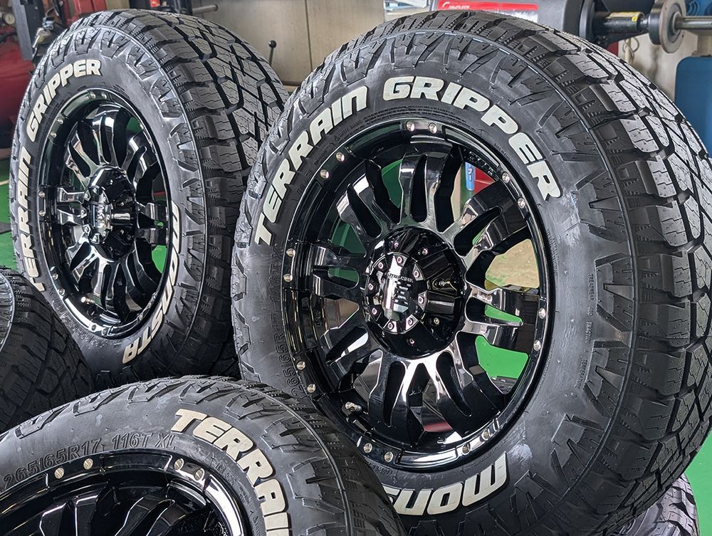 ハイラックス プラド パジェロ MONSTA TERRAIN GRIPPER 265 ハイラックス プラド パジェロ MONSTA TERRAIN GRIPPER 265