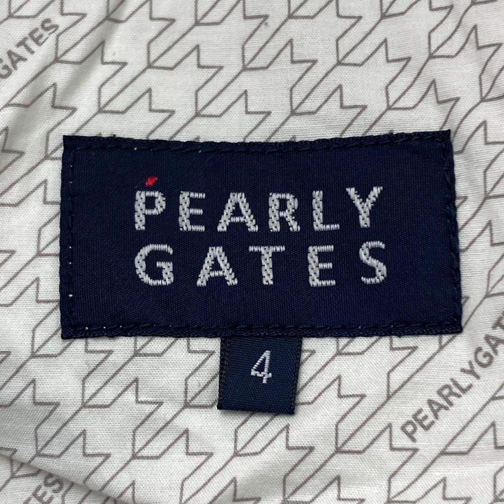 PEARLY GATES パーリーゲイツ　パンツ　総柄　ネイビー サイズ4 PEARLY GATES パーリーゲイツ 2023年 ロングパンツ 総柄