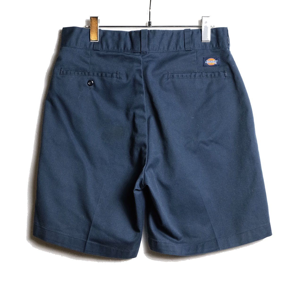 90's USA製 ディッキーズ Dickies ワークショーツ 紺 (32) ネイビー