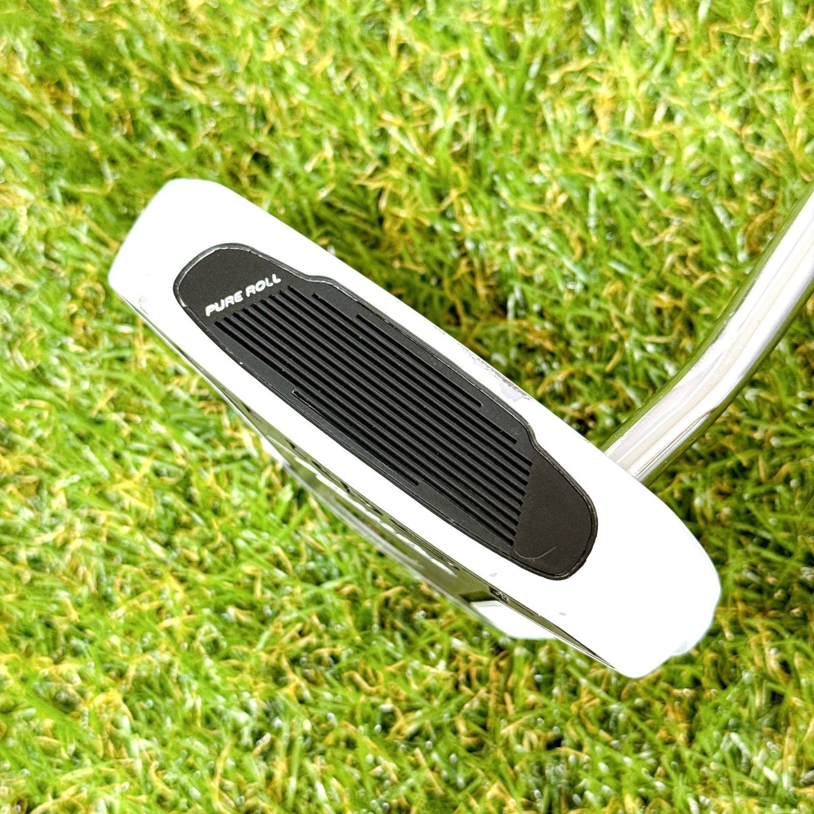 TaylorMade テーラーメイド GHOST ゴースト Manta メンズゴルフクラブ パター 33インチ 男性 右利き スチール マレット型 グリップに交換済み K 022