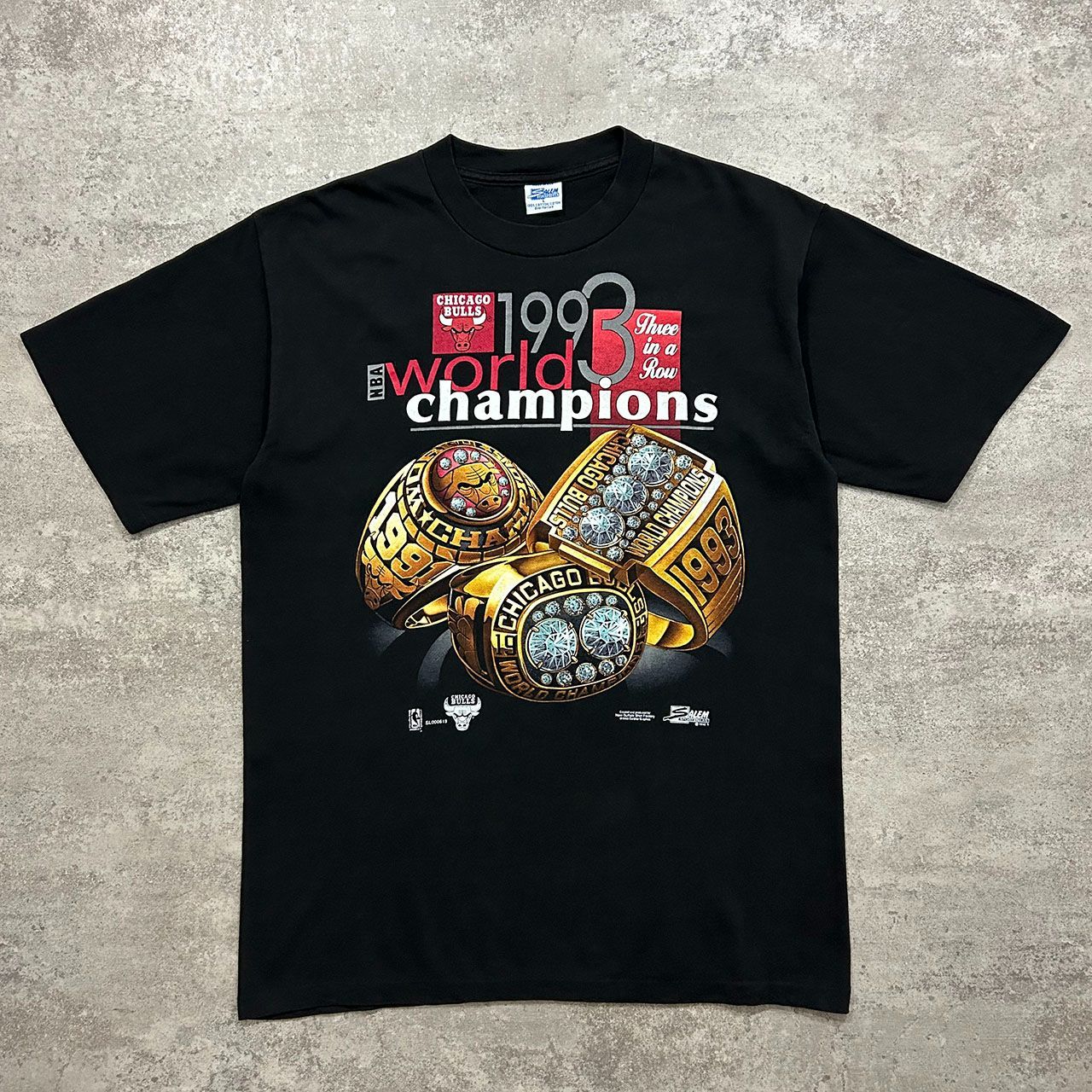 オリジナル nanana1976☆NBA L 1993記念Tシャツ シカゴブルズ Tシャツ 