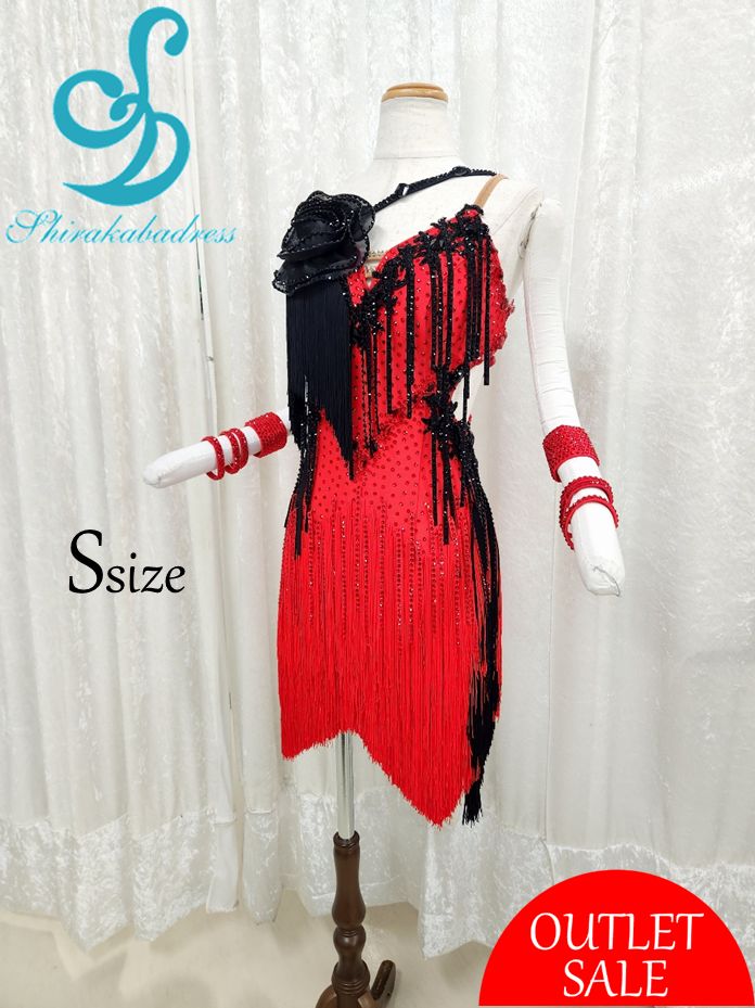 社交ダンス 【白樺ドレス公式】ラテンドレス ダンスドレス ラテン衣装