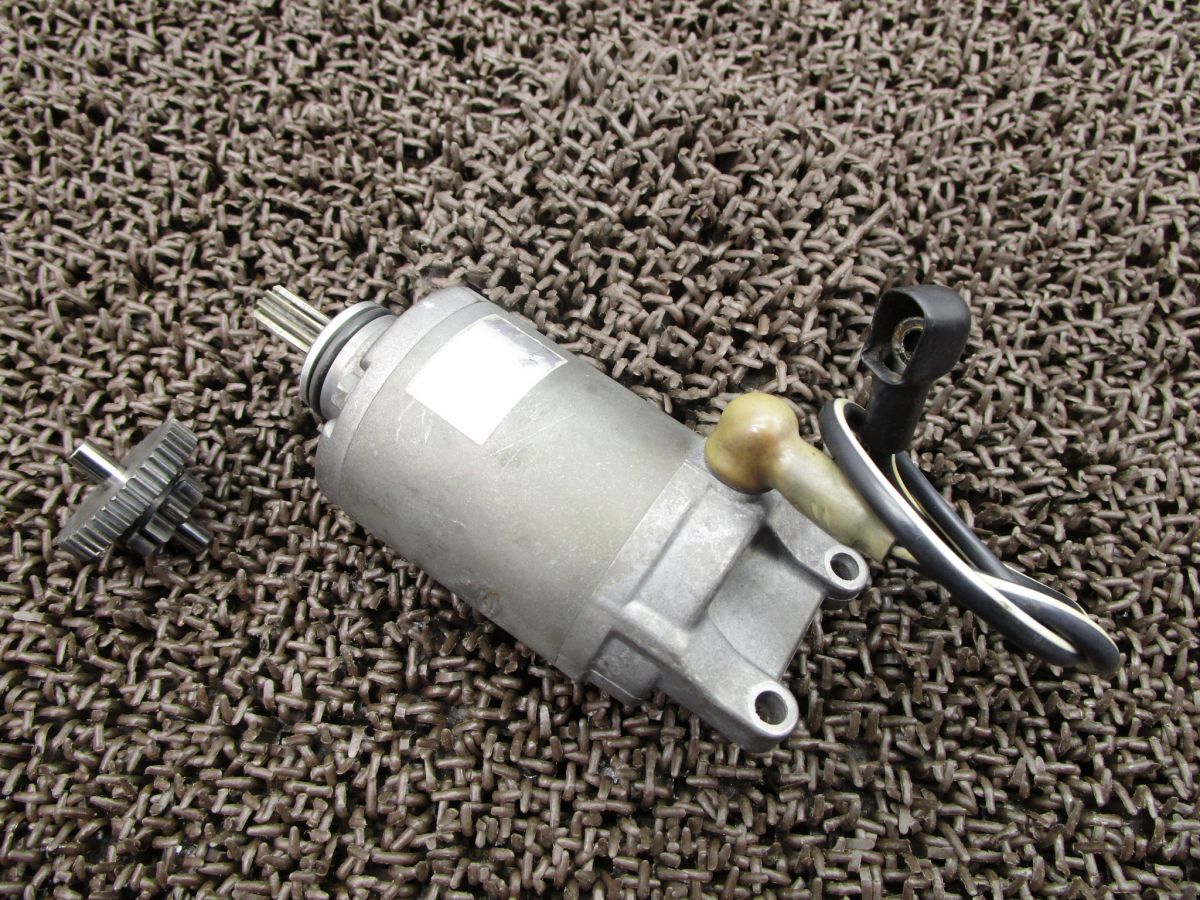 バリオス セルモーター ギア △A60 ZR250A 動作 済み カワサキ ZX250CE BALIUS キャブ車