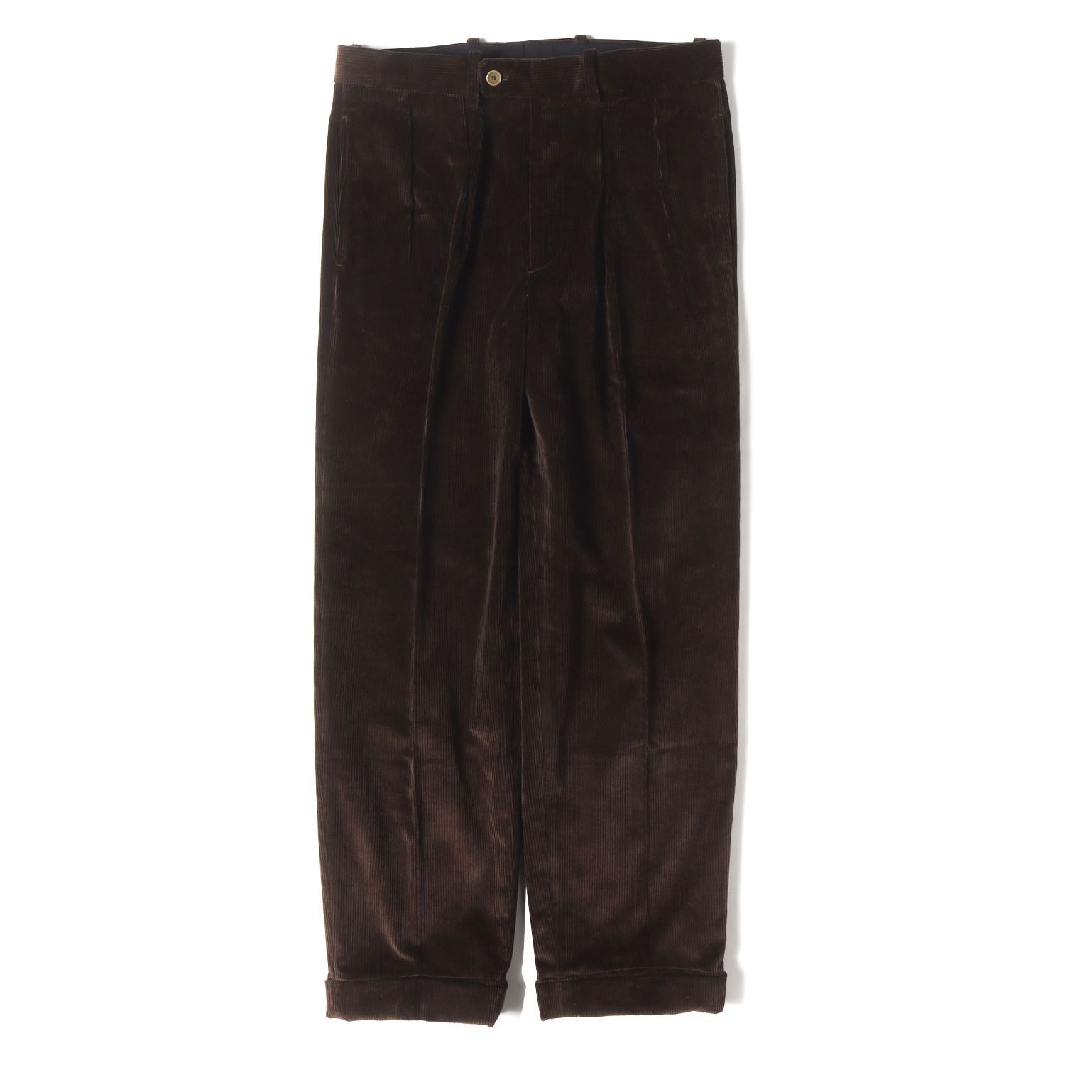 ベルナールザンス　コーデュロイツータックパンツ BERNARD ZINS（ベルナルドザンス）の「＜BERNARD ZINS