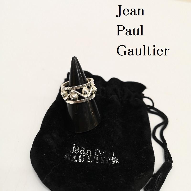Jean Paul Gaultier ジャンポールゴルチエ アクセサリー 指輪 90s デザイン シルバー リング SV925 13号