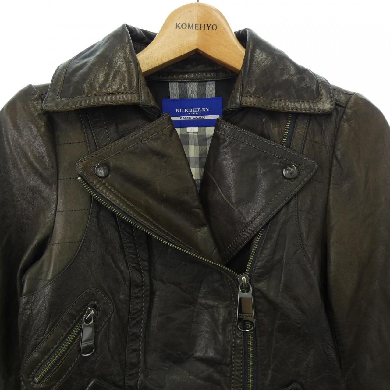 バーバリーブルーレーベル BURBERRY BLUE LABEL レザー