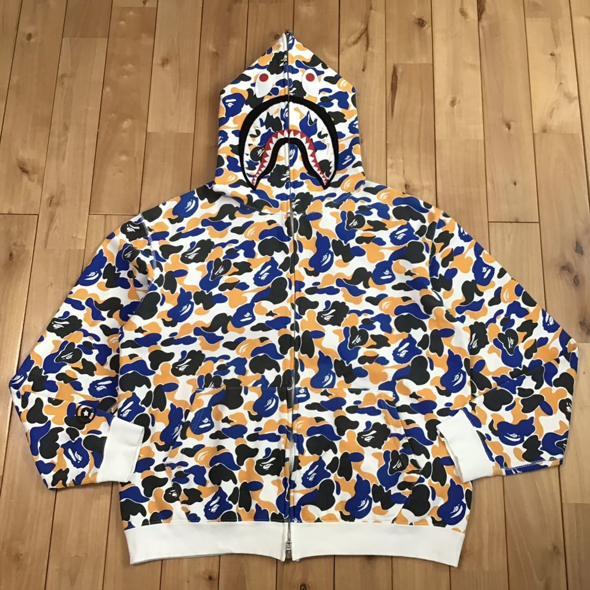 ☆前橋限定☆ Maebashi city camo シャーク パーカー Lサイズ shark full zip hoodie a bathing  ape BAPE エイプ ベイプ 都市限定 迷彩 - メルカリ