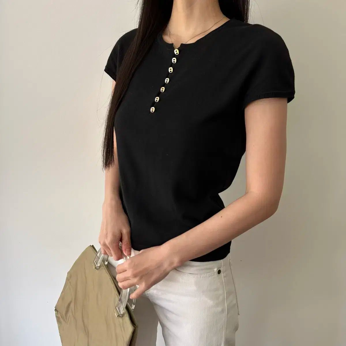 フェラガモ ferragamo 半袖 ニット
