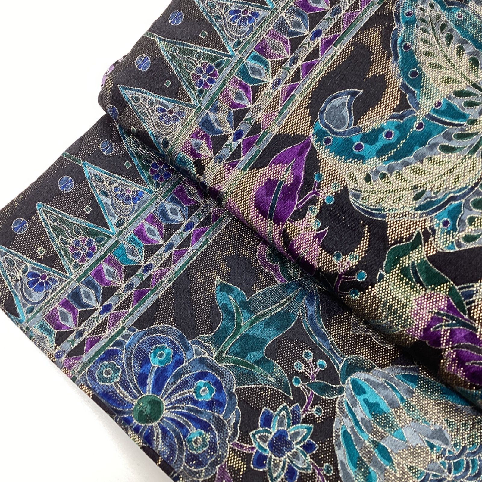 新品未使用 京都伝統工芸士作 全通 袋帯 新品未使用、全通袋帯、京友禅、伝統的工芸品、正絹R978 - メルカリ