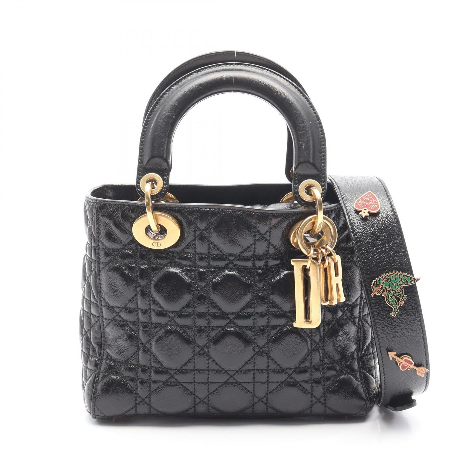 Dior ディオール レディディオール スモール カナージュ ハンドバッグ