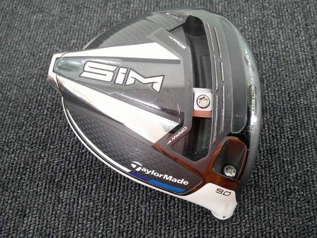 中古 ドライバー テーラーメイド SIM 凹み有/ヘッドノミ レンチナシ//9