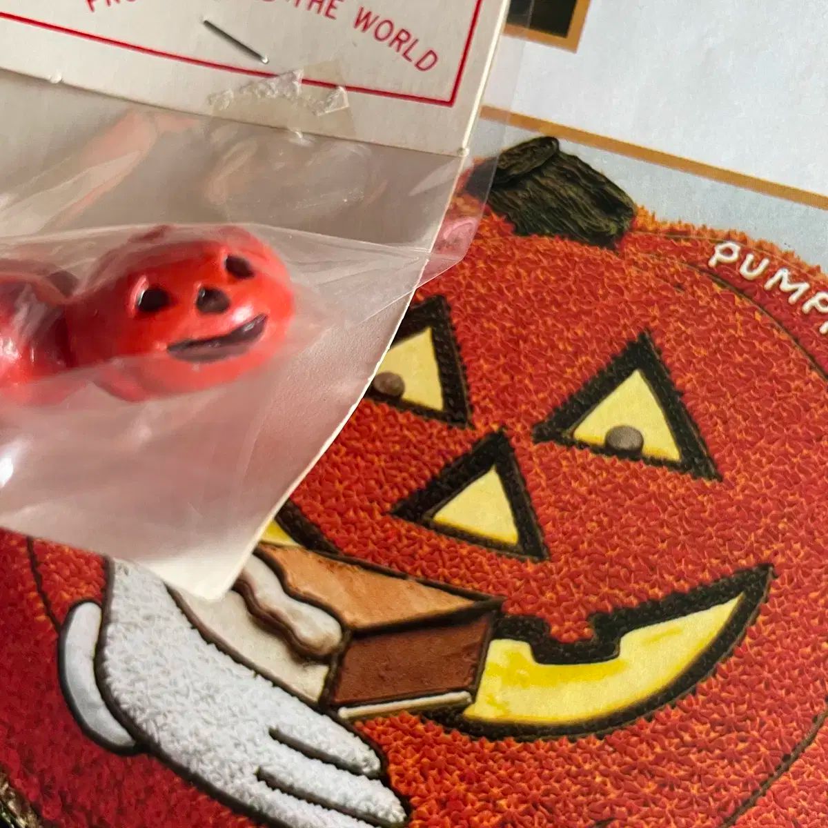 かぼちゃ ハロウィン & ジャンピング フィギュア 70s おもちゃ 