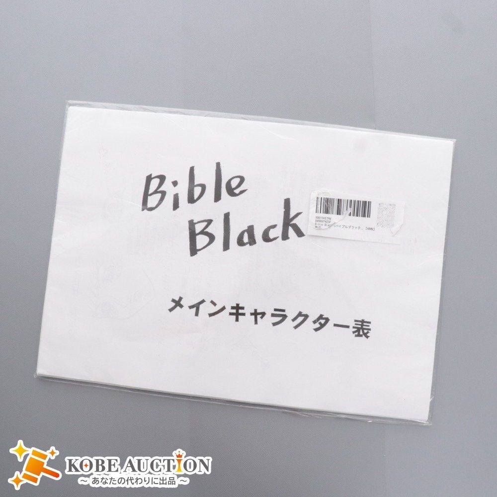 □ Bible Black バイブルブラック 設定資料 キャラクター資料 制作資料 40枚 アニメ - メルカリ