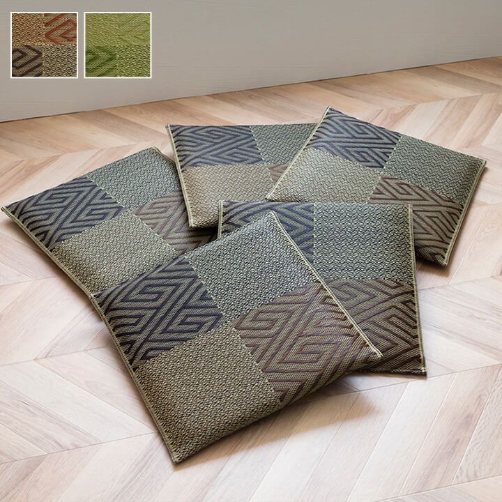 座布団 クッション 座布団 五風 55×55cm 5枚組