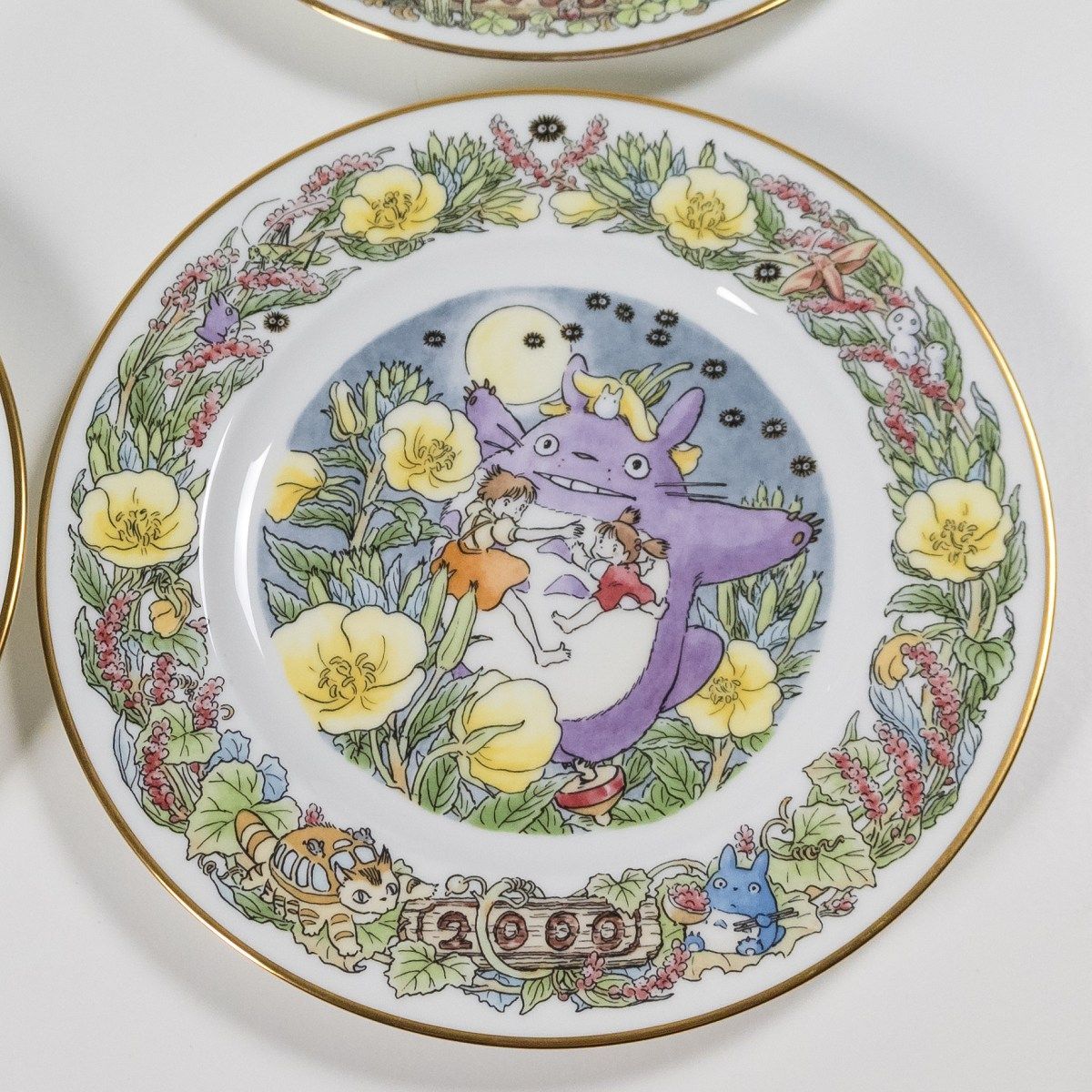 ジブリ ノリタケ となりのトトロ イヤープレート 1998-2003年 6枚セット 絵皿 飾り皿 - メルカリ