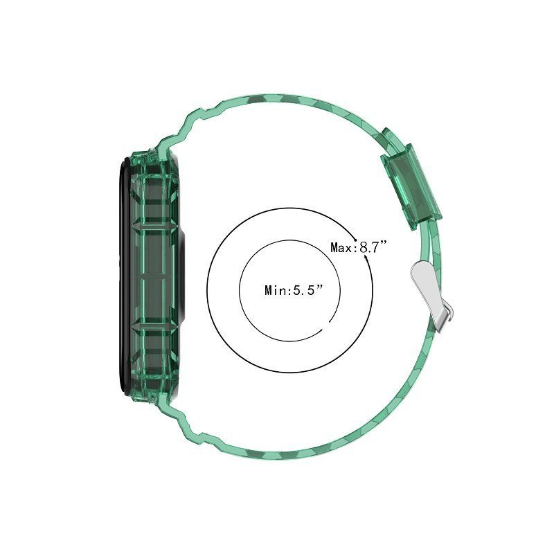 【フォロー割あり★春セール |お得 4点セット】Xiaomi Smart Band 7 (Smart band 5/6兼用) 交換ベルト バンド ストラップ スマートウォッチ 替えバンド クリア 透明感 スマートバンド シャオミ 保護フィルム