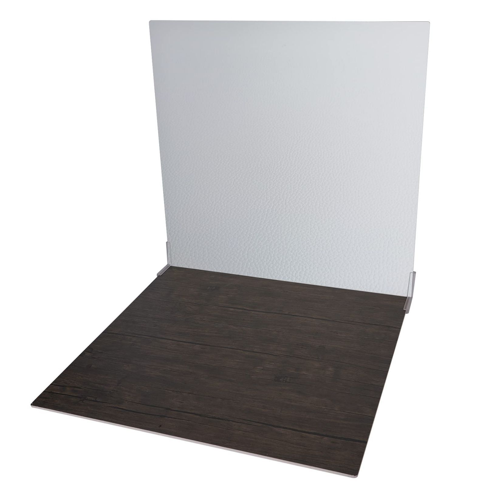 【新着商品】Meking 背景ボード 60x60cm 撮影 背景 シート バックグラウンド 両面異なる仕様 撮影用 写真撮影 カラーフルー 商品撮影  美食撮影 雑誌撮影など適用 バックル付き 2枚セット 4色セット(木目柄/ブラック/ホワイト)