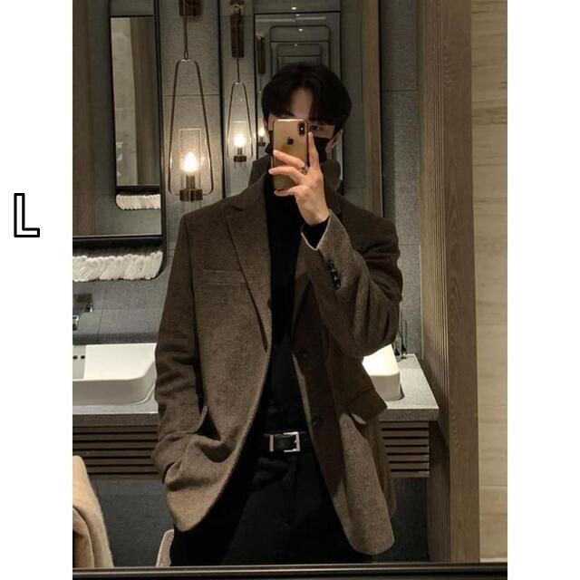 メンズ [L]春 コーデ メンズ 服 シンプル ファッション オシャレ 大人