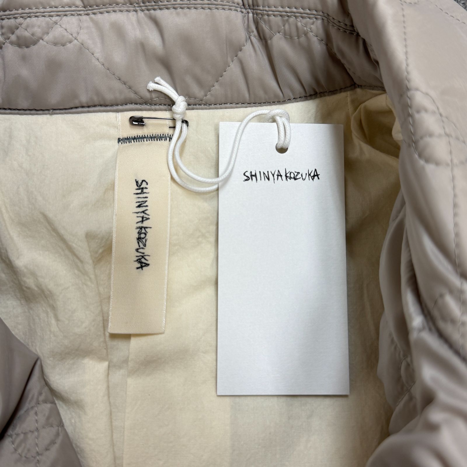 SHINYAKOZUKA トレンチ ウィズ カポックノット SHINYA KOZUKA