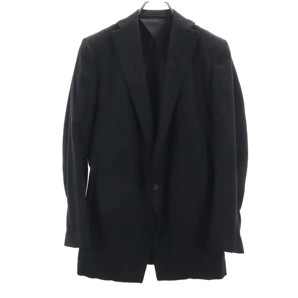 ※希少 JULIUS 縮絨ウール シワ加工ジャケット ショールカラー ユリウス 希少 JULIUS 縮絨ウール シワ加工 ジャケット ショールカラー ユリウス