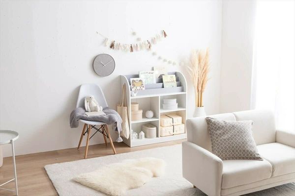 幅84cm 絵本棚 オープン収納タイプ 子供部屋 収納 ラック お片付け 北欧風 韓国風 おしゃれ ナチュラル インテリア 家具