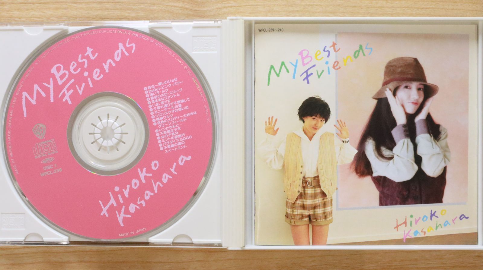 国内盤CD☆笠原弘子/Hiroko Kasahara□ MY BEST FRIENDS