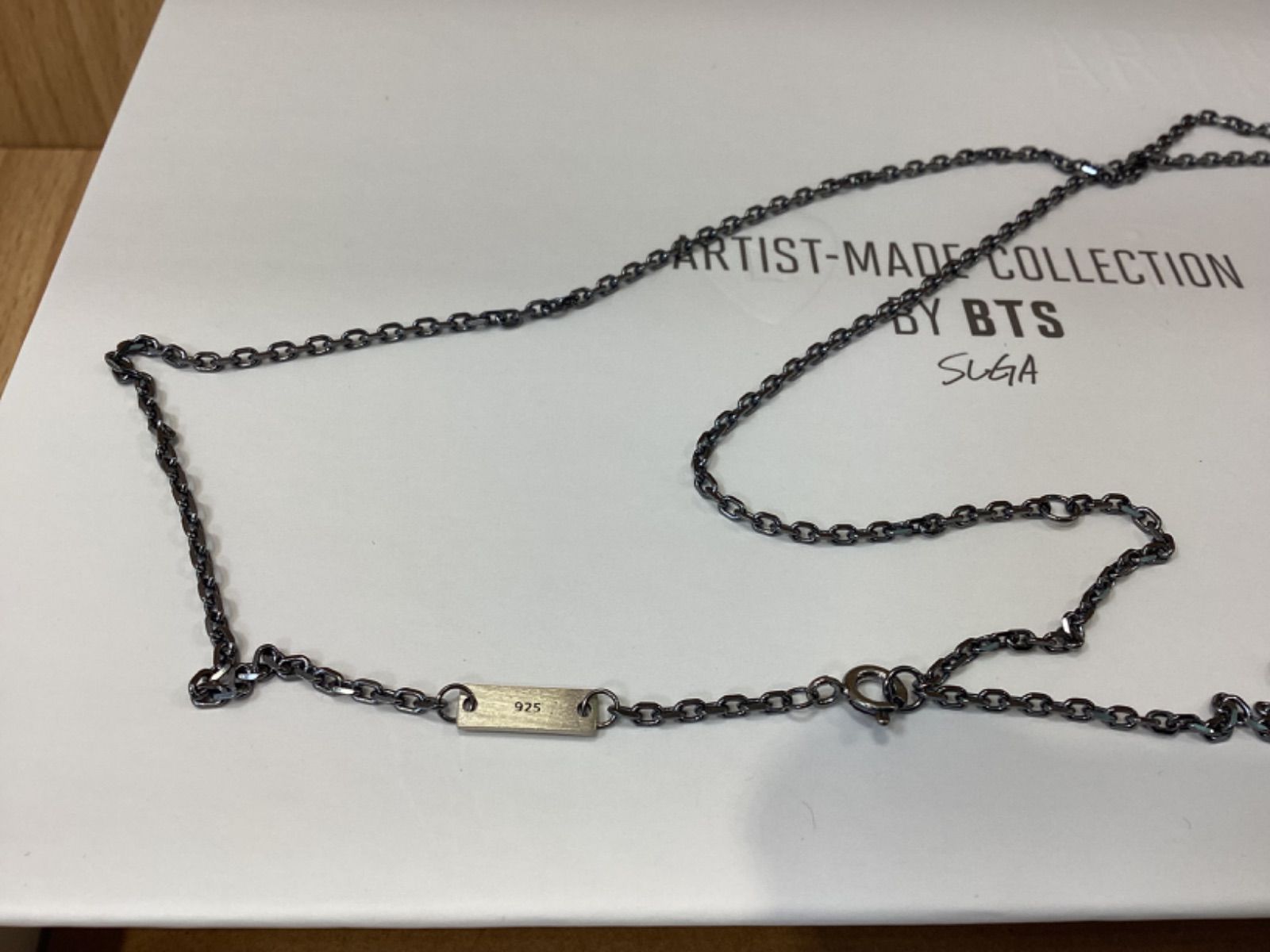 TA17 BTS アーティストコレクション SUGA ユンギ ネックレス 2点