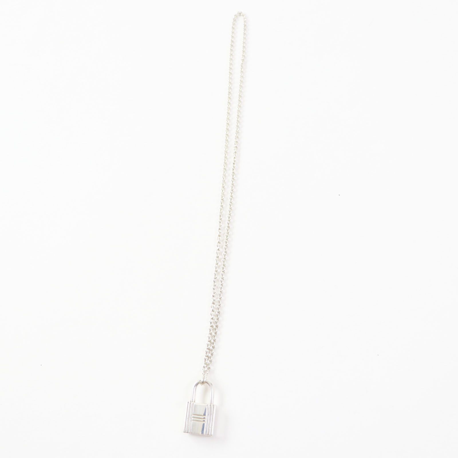 美品◎HERMES エルメス AG925 カデナ チェーン ネックレス／ペンダント