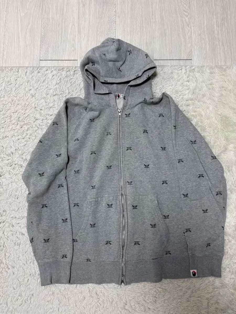 XL ベイプ bape マイロ 海賊 フード ジップアップ