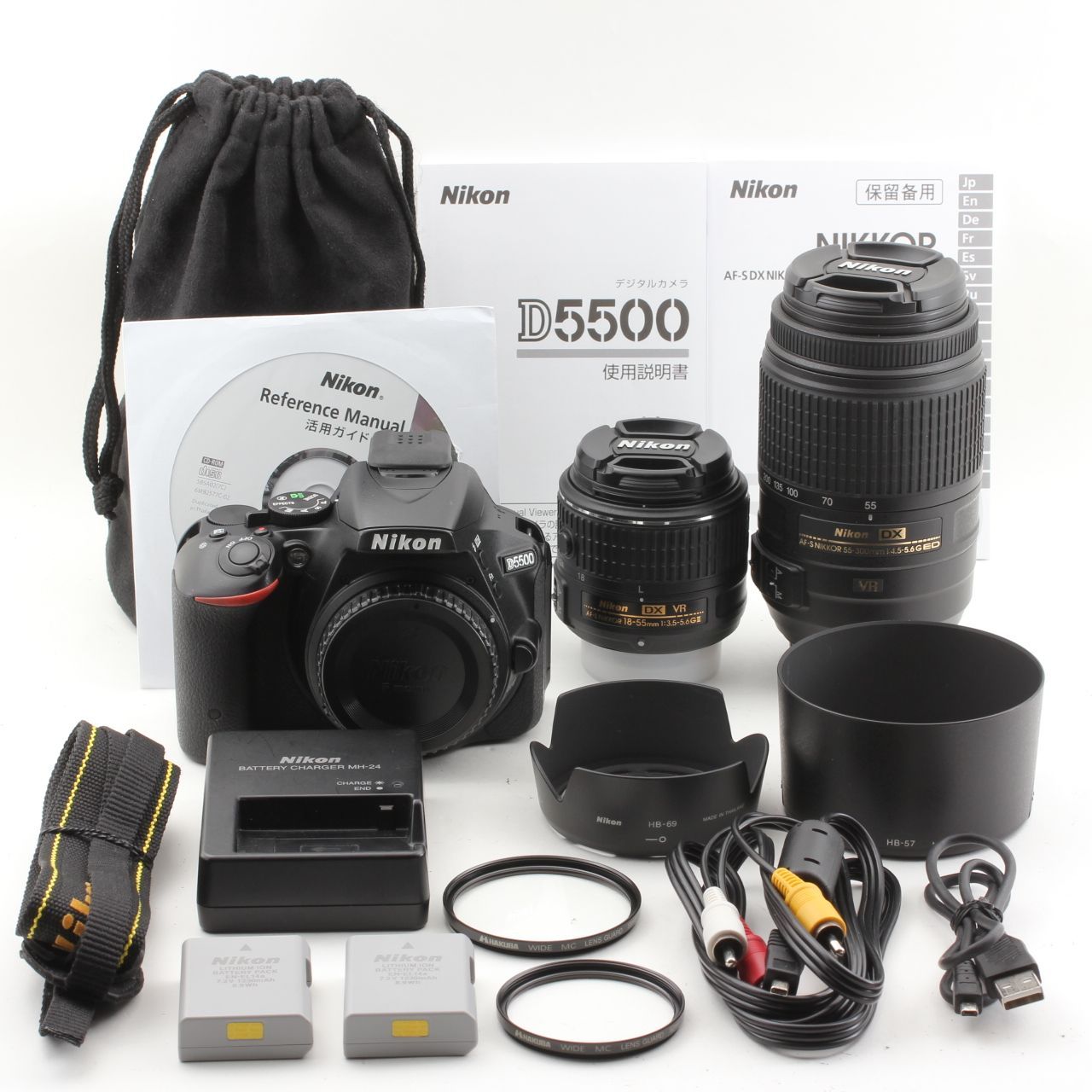 Nikon D5500 ダブルズームキット Nikon ニコン D5500 ダブルズーム
