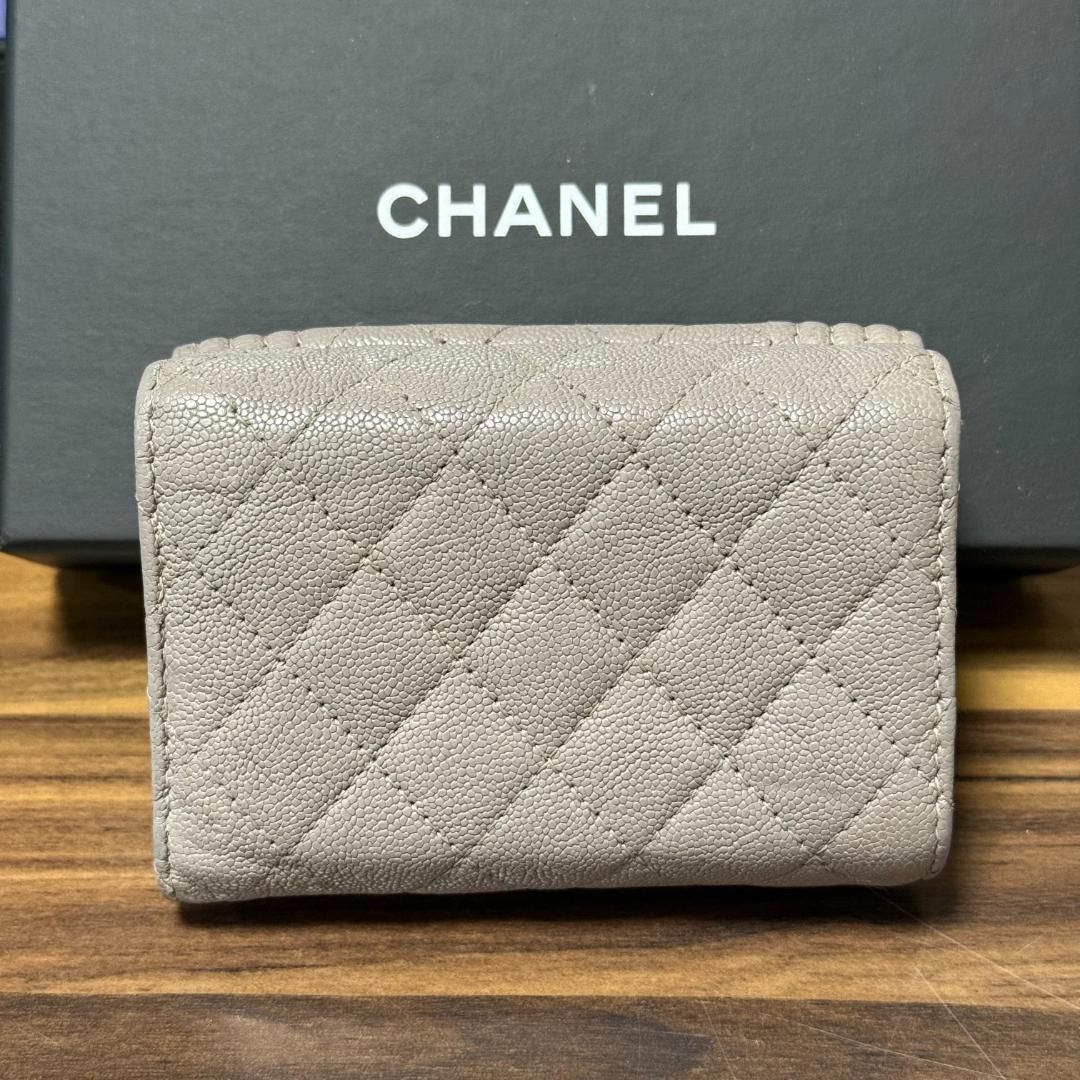 ⭐️美品 シールあり⭐️CHANEL 財布 三つ折り ボーイシャネル
