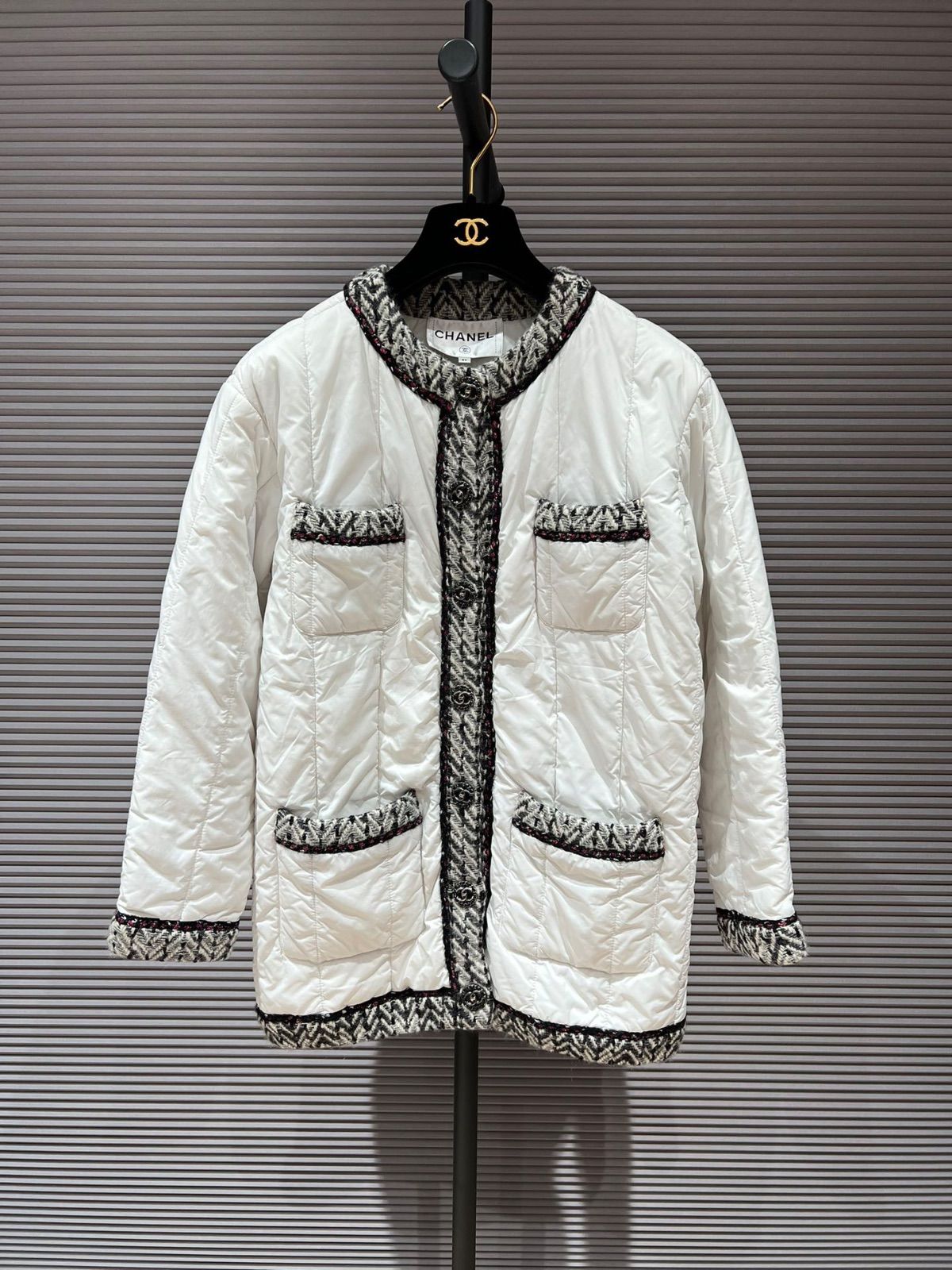 CHANEL P59906V45660 JACKET シャネルジャケット 36 白 新品同様