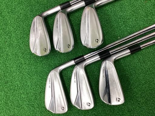 テーラーメイド Taylor Made P 790 2021 6S アイアンセット IR 純正特注シャフト フレックスS メンズ 男性用 右利き 右用 Dランク ゴルフクラブ