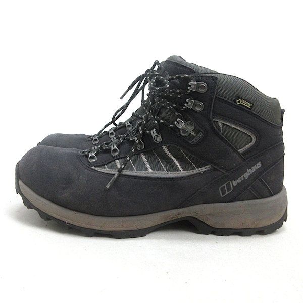 H【29cm】バーグハウス/berghaus 21637 EXP TREK SMU GTX TECH BOOT AM ゴアテックス トレッキングブーツ/灰色/MENS30【中古】