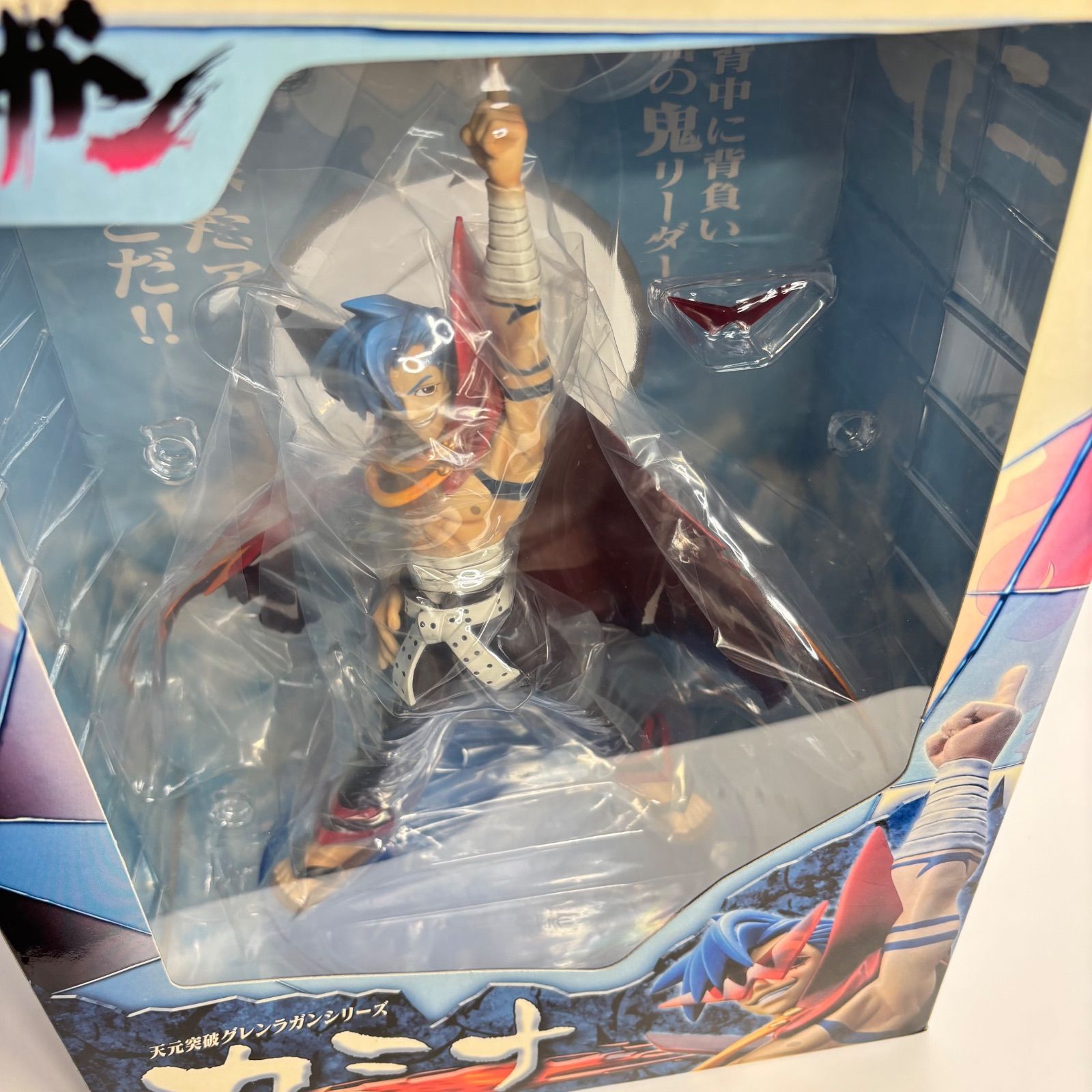 未開封】天元突破 グレンラガン カミナ 1/8 スケール フィギュア