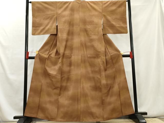 平和屋着物○本場大島紬 草花亀甲文 正絹 逸品 AAAY8961ph