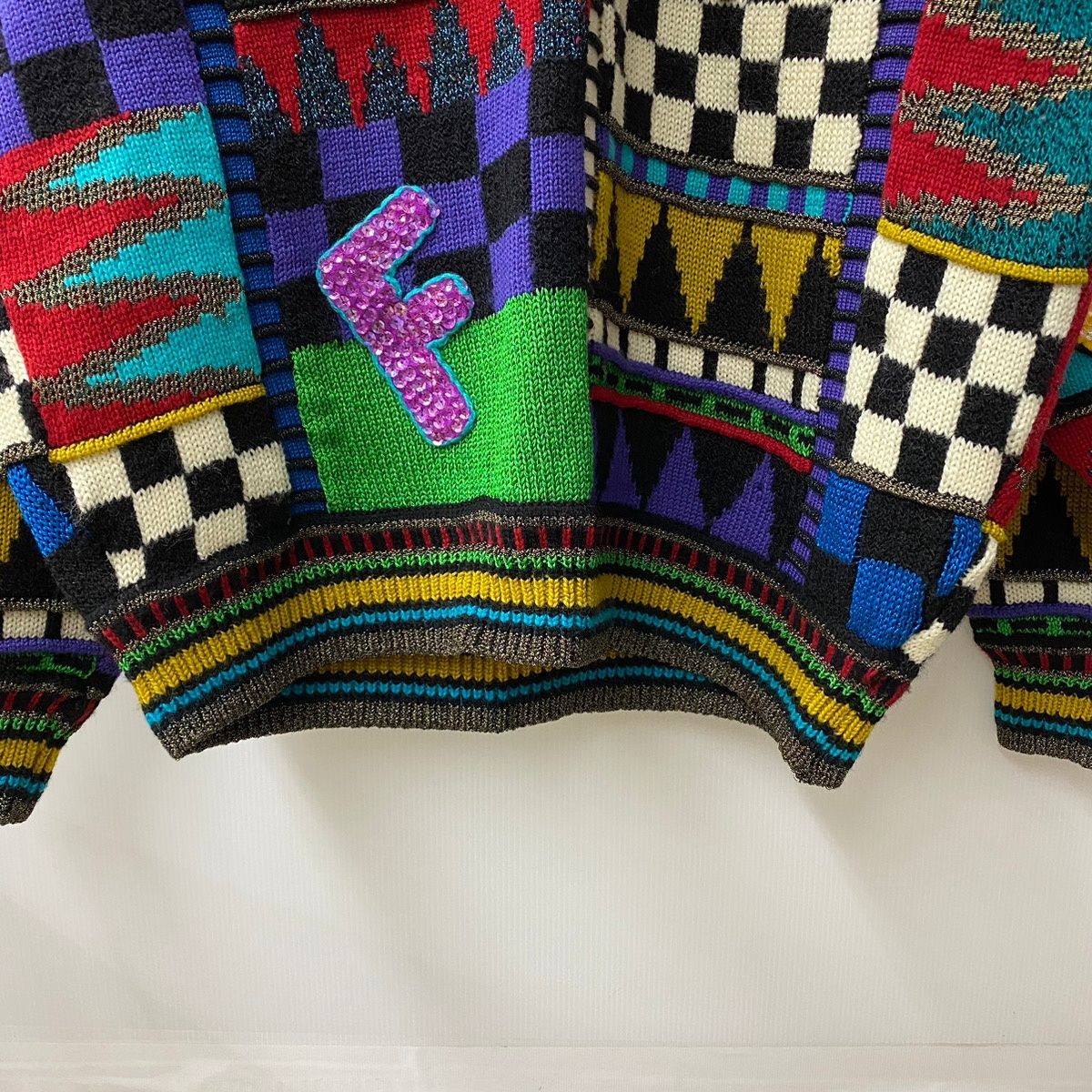 フィッチ Ficce 80s～90s YOSHIYUKI KONISHI 3Dセーター YICK19 