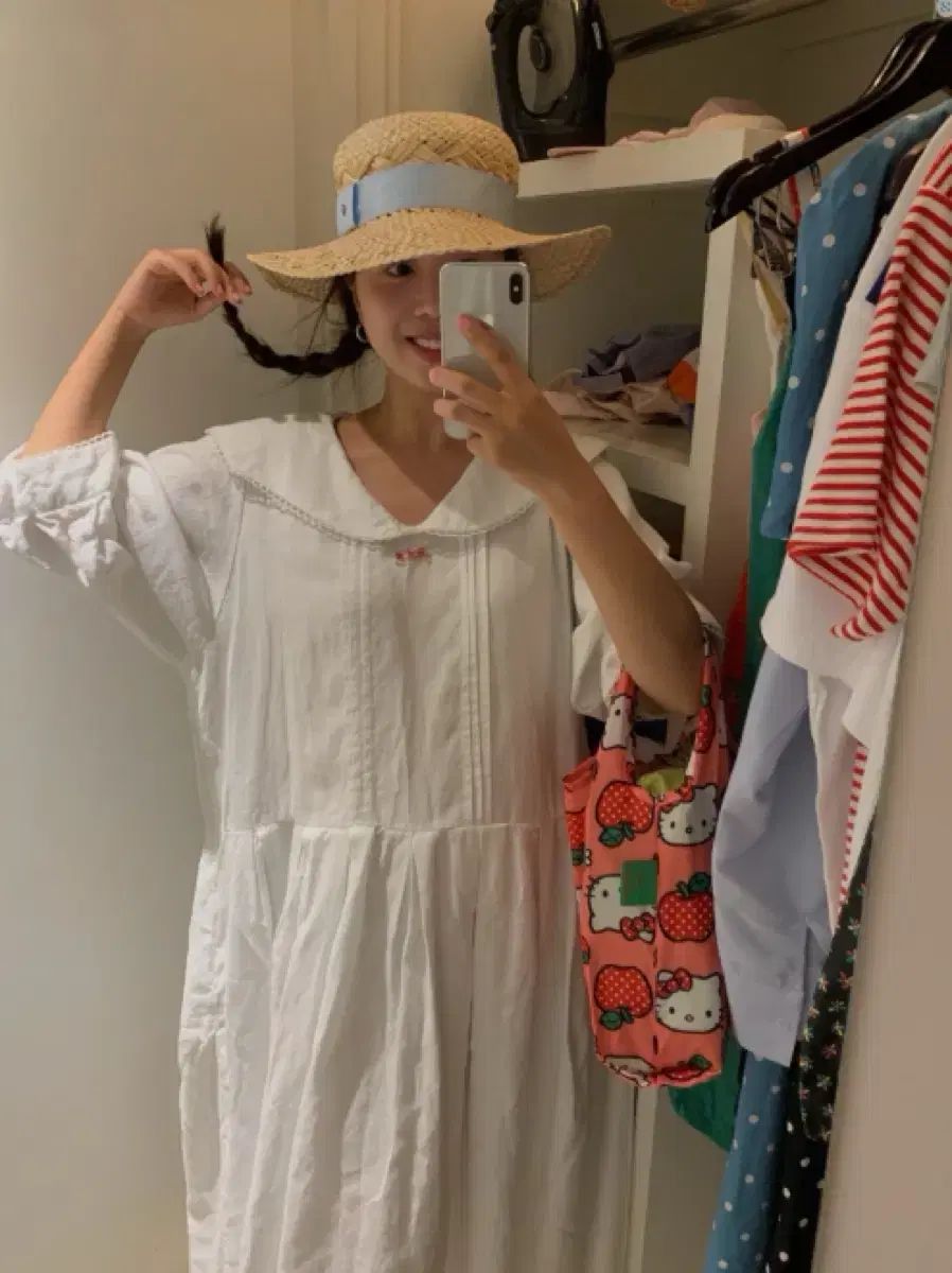 フリルワンピース