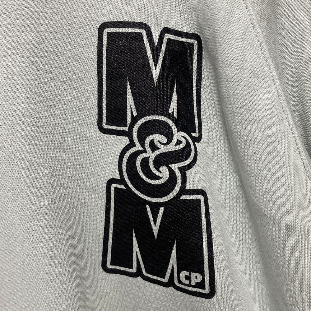 M&M CUSTOM PERFORMANCE ロゴ プリント 半袖 スウェット ミント系