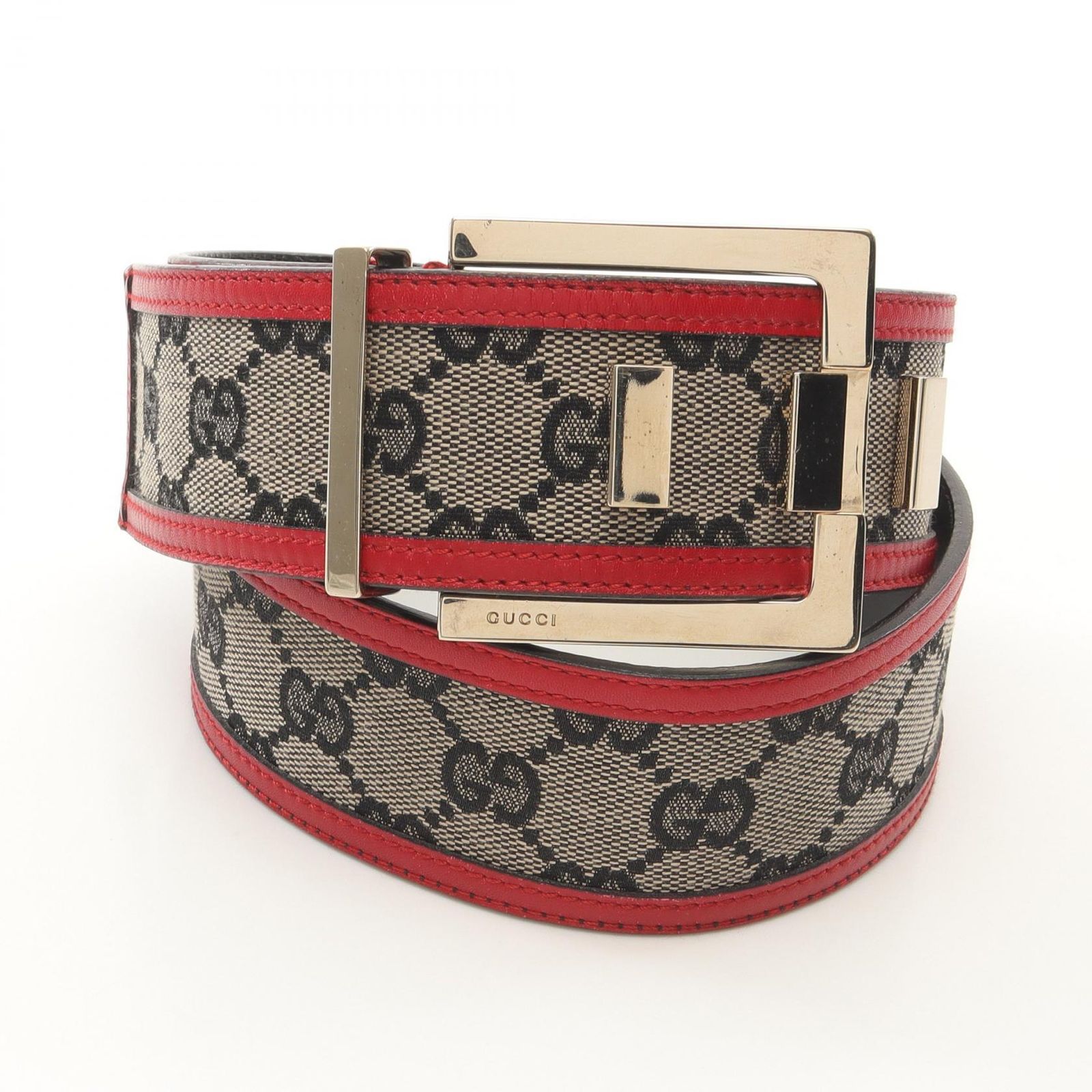 GUCCI グッチ GGキャンバス ベルト