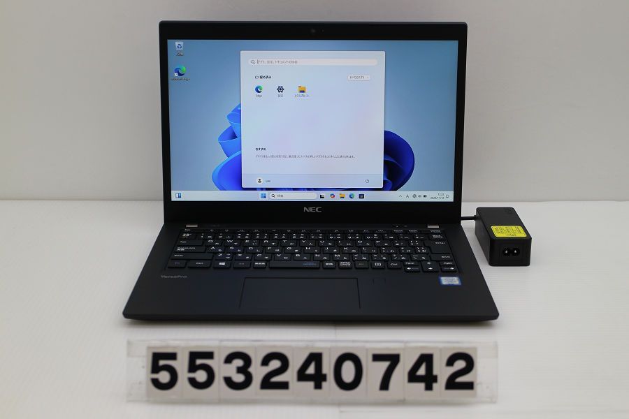 NEC PC-VKT16BZG5 Core i5 8265U 1.6GHz/8GB/256GB(SSD)/13.3W/FHD(1920x1080)/Win11 【553240742】