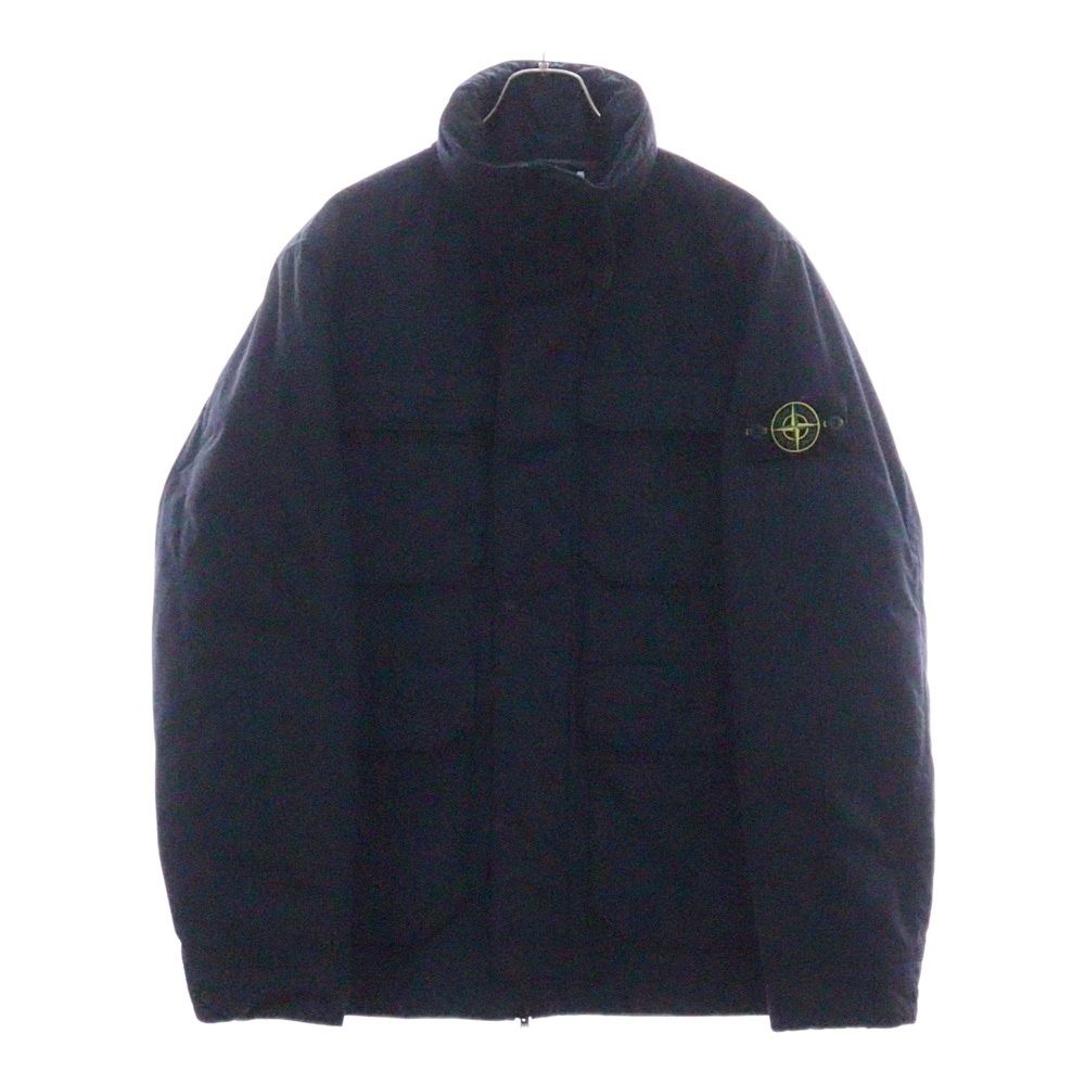 STONE ISLAND ストーンアイランド 24AW POLYESTER MICRO TWILL JACKET ポリエステル マイクロツイル 中綿 ジャケット ネイビー 811543626