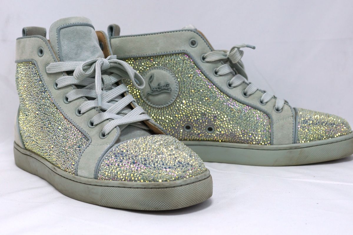 Christian Louboutin クリスチャンルブタン Louis ストラス ハイカット