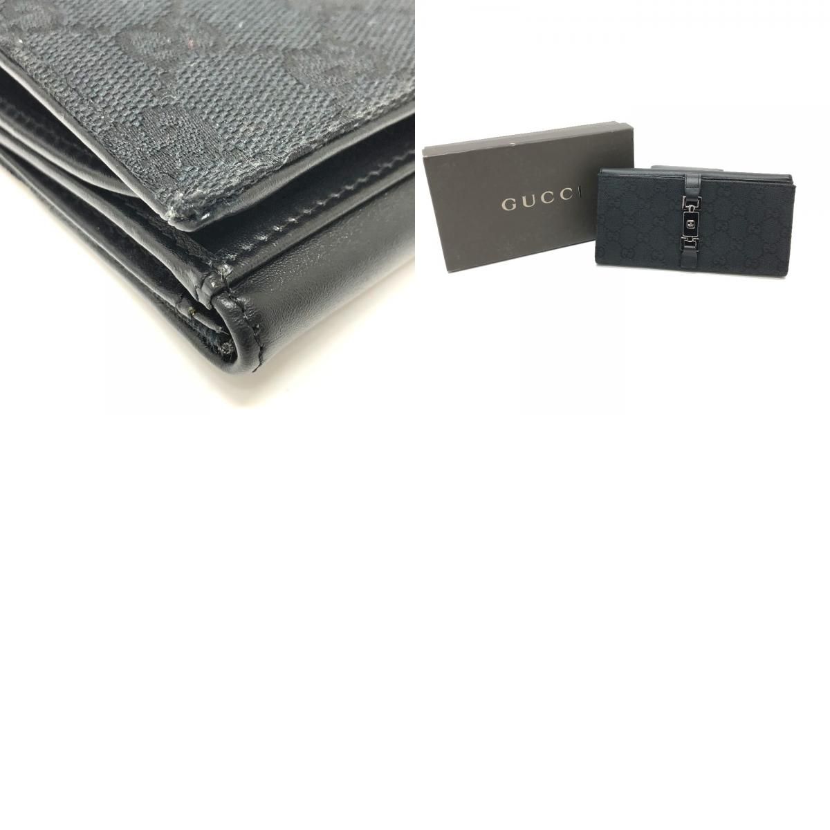 GUCCI グッチ 2つ折り財布 ジャッキー 035.2184 GGキャンバス - メルカリ