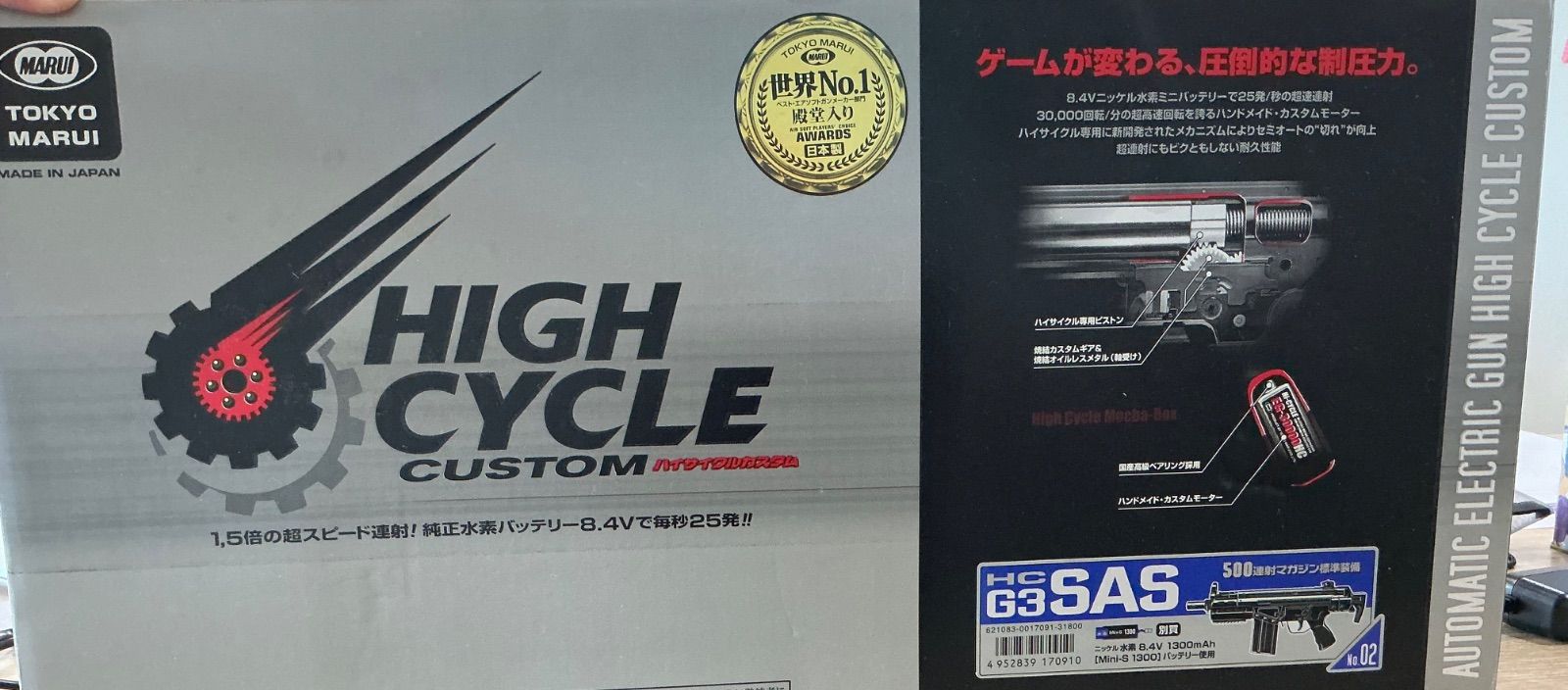 東京マルイ HIGH CYCLE CUSTOM ハイサイクルカスタム 電動ガン