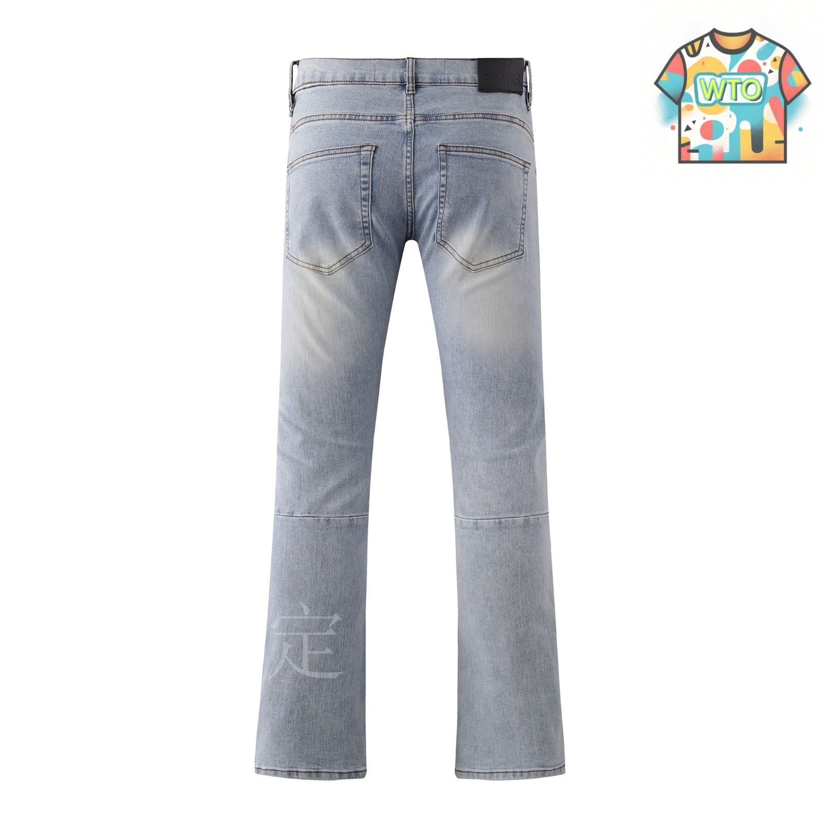 今日WTO】LOSTSHDWS LOGO JEANS デニムロングパンツ-ZT91 - メルカリ