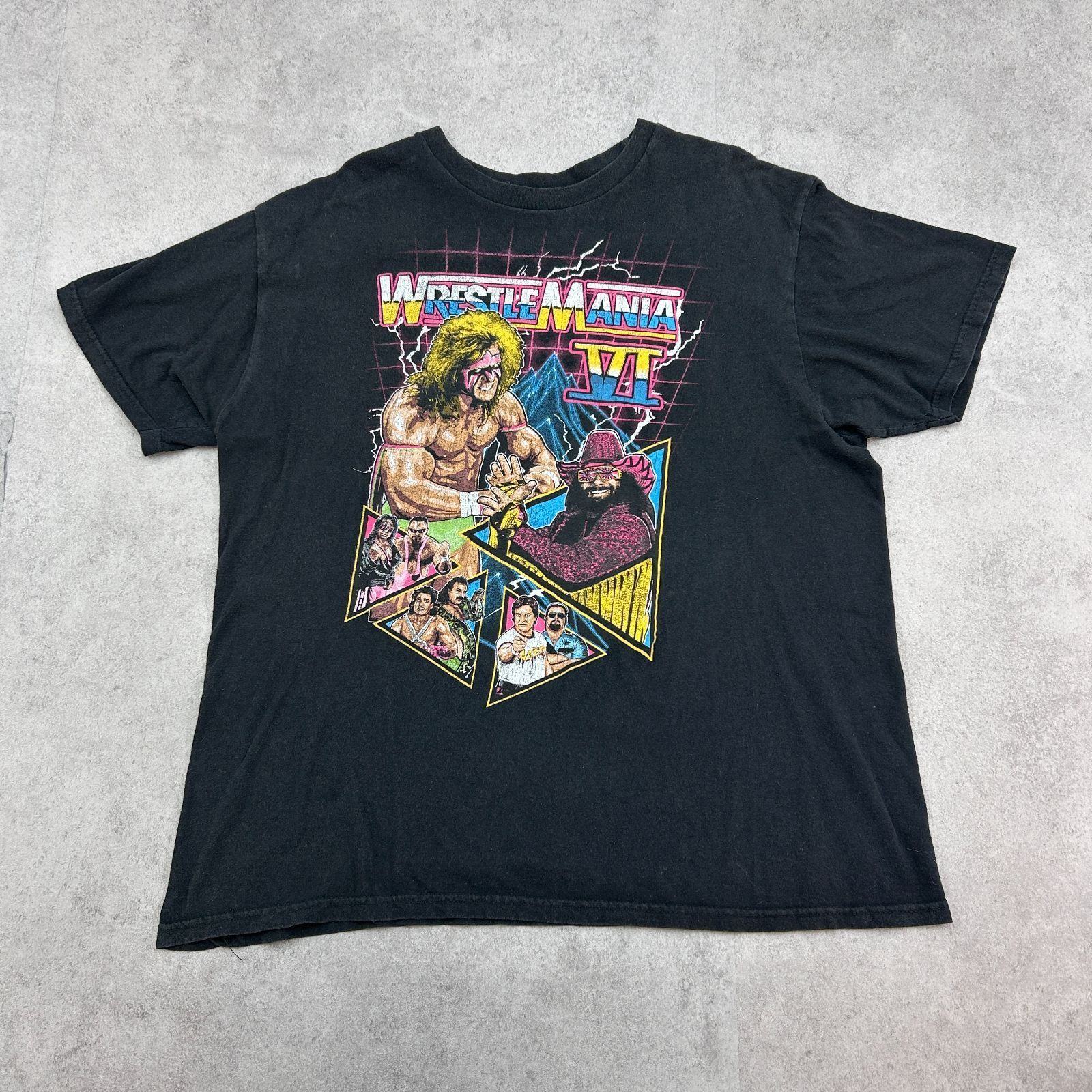 新作ウエア WWE ホーク・ホーガン レッスルマニア MANIAⅥ WRESTLE WWF プロレス、格闘技
